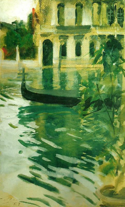 Anders Zorn gondol, venedig china oil painting image